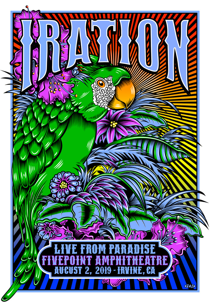 Iration Live From Paradise – Irvine | TAZ – Jim Evans | Official Site